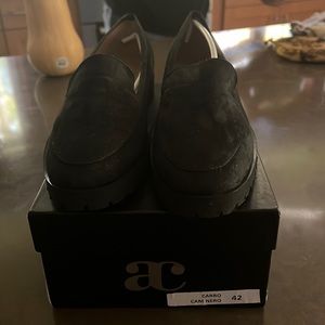 Andrea Carrano Carro loafer black size 42 new with box